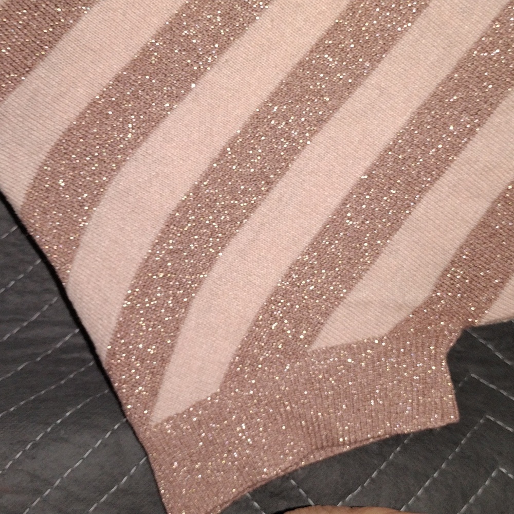 Womens Worthington ps rose gold top